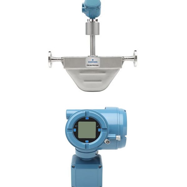 Micro Motion F-Series Coriolis Meter | DN15 | 316L Stainless Steel | F050A Sensor with 4700 Transmitter (High Temperature)