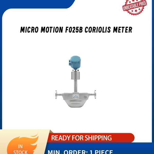 Micro Motion F025B Coriolis Meter | DN6 | Nickel Alloy C22 | Micro Motion Flow Meter (High Temperature)